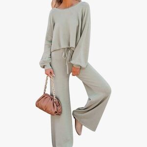 2 Piece Knit Lounge Set